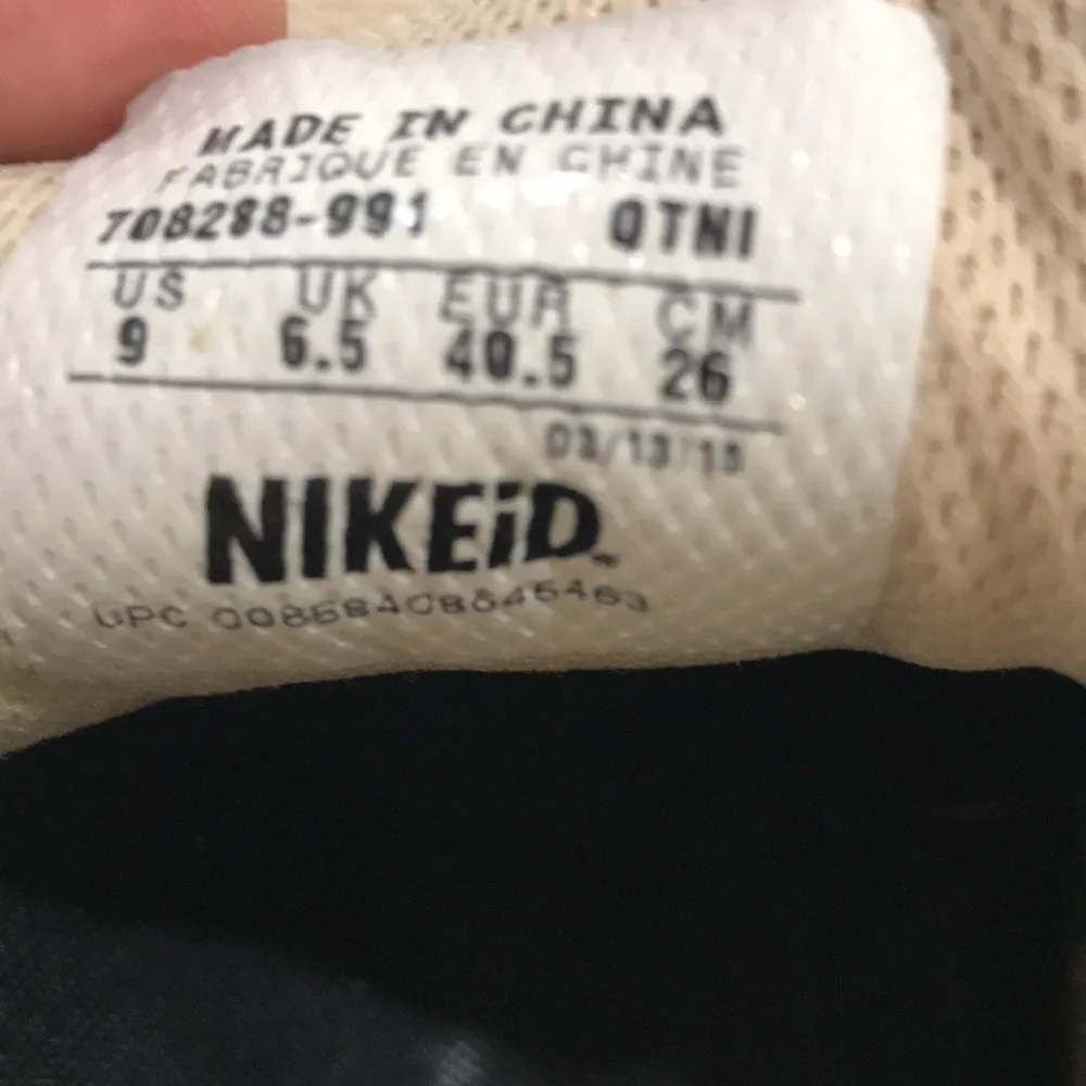 Nike air Max workout sneakers tenis shoes Sz 9 Lunarlon E